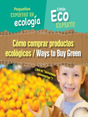 cover image of Cómo comprar productos ecológicos (Ways to Buy Green)